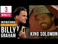 Billy Graham Motivational Inspirational Sermon King Solomon Just 3 Minutes POWER ᴴᴰ