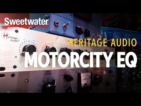 Heritage Audio MotorCity EQualizer - Mono 7-band Graphic EQ Demo