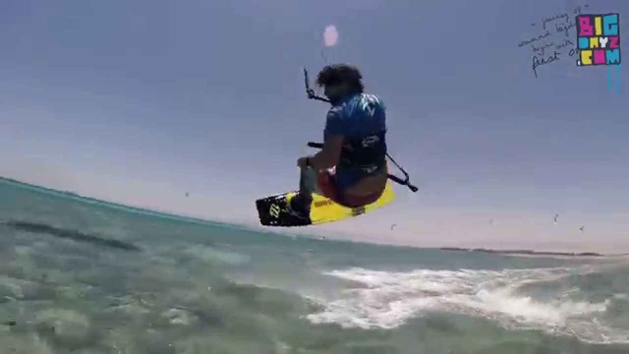 Kitesurf Trick Inverted Backroll