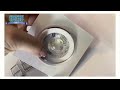 Spot Led Quadrado Embutir - 5w 6500k - cód 3367 - LUZ BRANCA