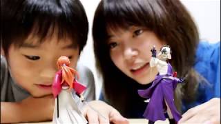 るろうに剣心 フィギュア るろうに剣心 明治剣客浪漫譚 彩色演舞 緋村剣心と志々雄真実の開封動画