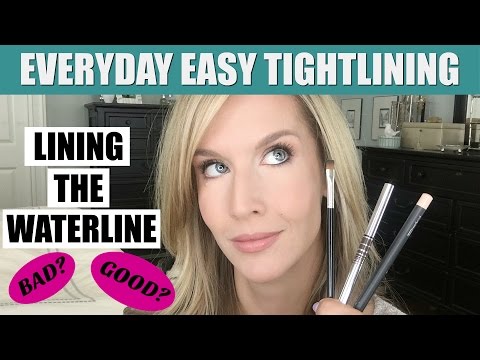 EASY EVERYDAY Tightlining and Waterlining Tutorial | What NOBODY talks about! Video