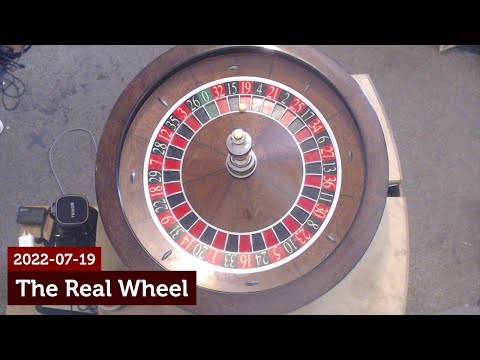30 Minutes of Roulette Wheel Spins - The Real Wheel - 19th July 2022