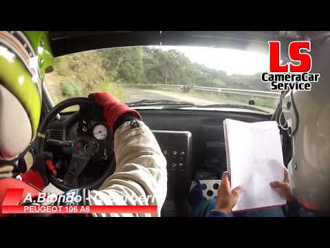 CAMERA CAR A.Biondo - G.Barberi al 4°Tindari Rally