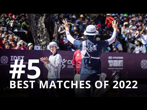 Top 10 matches of 2022: #5 Olympic Champion An San first circuit title! 🏆
