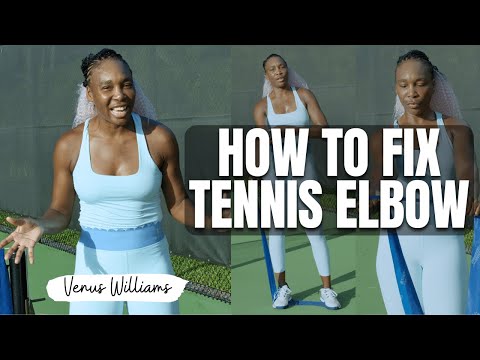How To Fix Tennis Elbow With Venus Williams thumbnail