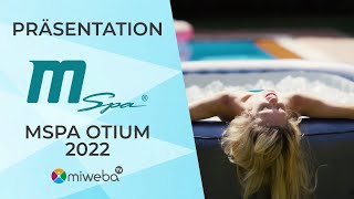 2022 Präsentation: Outdoor Whirlpool MSpa Muse Otium 💦 | Aufblasbarer Whirlpool | Garten