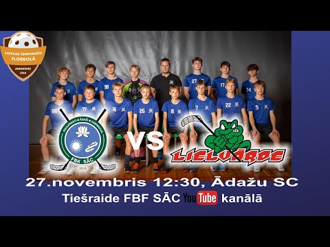 27.11 12:30, U16, FBK SĀC - Lielvārde/Ogre, Ādaži