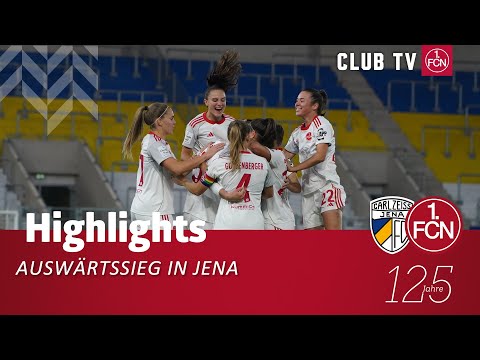 Der ERSTE SIEG der Saison!😍 | Jena - Nürnberg Highlights | Clubfrauen