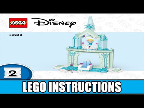 LEGO Instructions - Disney - 43238 - Elsa's Frozen Castle (Book 2)