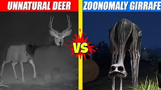 Unnatural Deer vs Zoonomaly Giraffe | SPORE