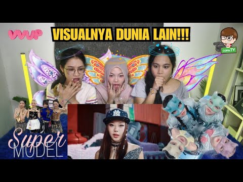 VVUP (비비업) ‘Super Model’ MV - REACTION [ INA ]
