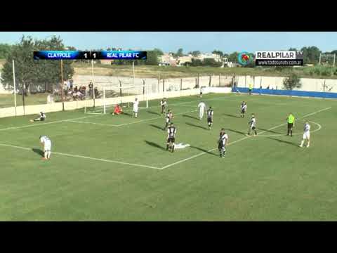 RESUMEN CLAYPOLE 1 REAL PILAR 1 FECHA 17 PRIMERA D - Torneo 2018/2019