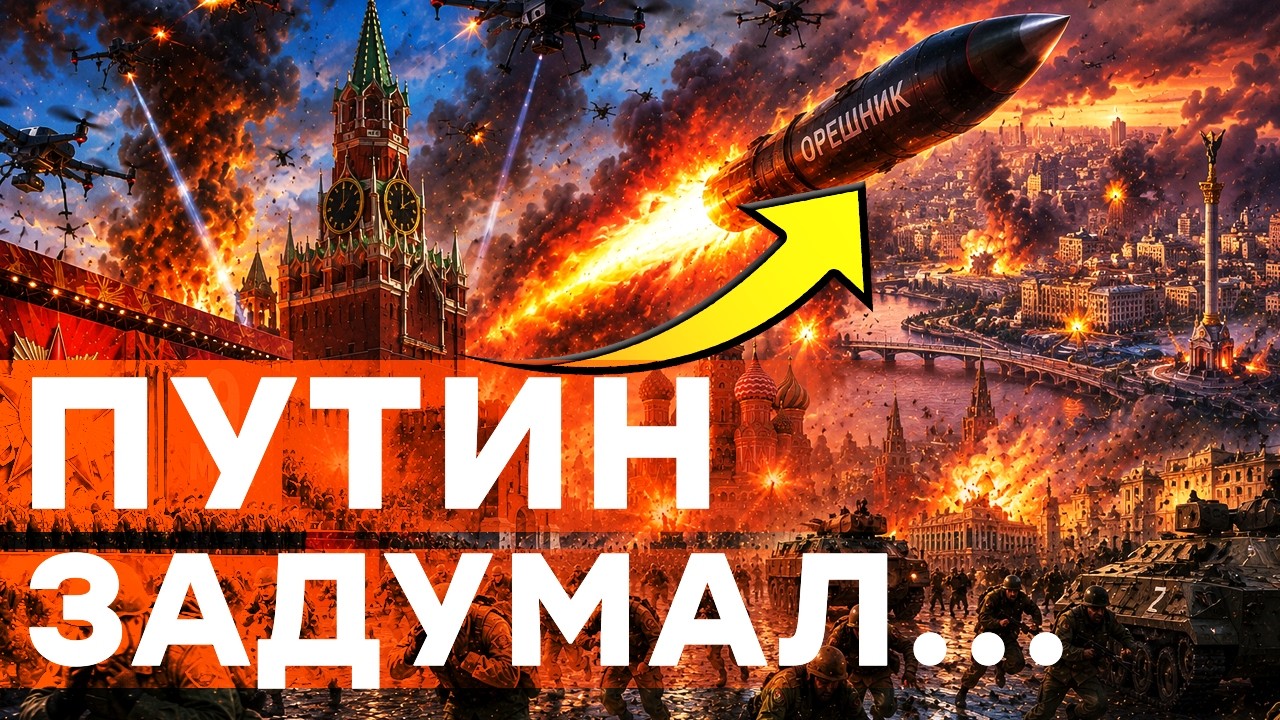 ОРЕШНИК УДАРИТ ПО КИЕВУ?! ПУТИН ГОТОВИТ ЯДЕРНЫЙ МАНЕВР! КРАСНАЯ площадь под П
