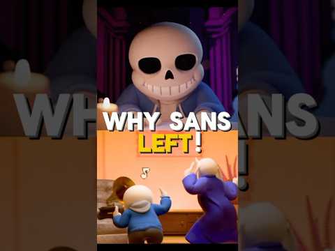 Why Sans LEFT Deltarune! #sans #undertale #toriel #deltarune #ccart