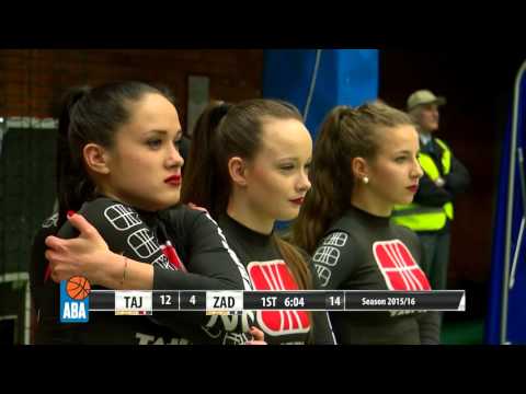 ABA Liga 2015/16, Round 19 match: Tajfun - Zadar (8.1.2015)