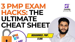 3 PMP Exam Hacks: The Ultimate Cheat Sheet