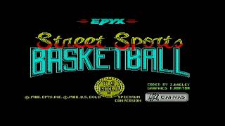 ZX Spectrum Vega Games - Street Sports Basketball