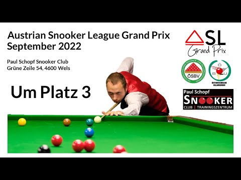 ASL Grand Prix 2022 - Wels - Um Platz 3 - Thomas Janzso gg. Manuel Pomwenger