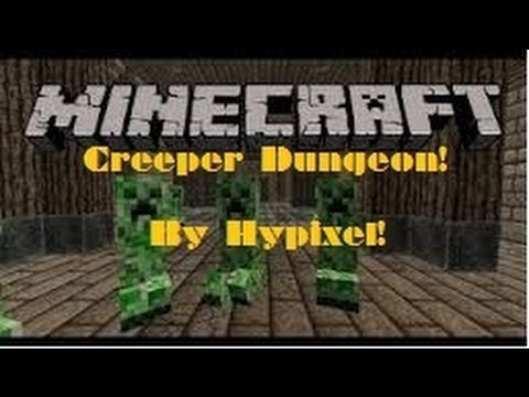 INSANE! Exploding Creeper Dungeon in Minecraft
