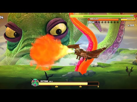 PALADIN MANTICORE VS. BOSS OCTONI LEVEL 2 | HUNGRY DRAGON