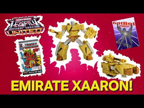Transformers Comic Capsule 2-Pack, Part 1 - Emirate Xaaron - GotBot True Review NUMBER 1221