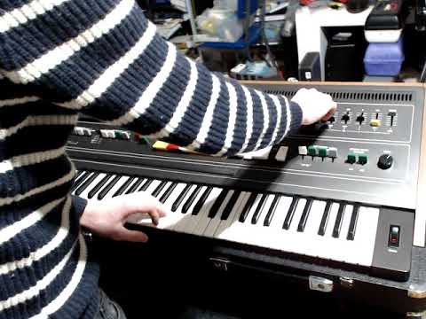 Yamaha CS-60 CS60 Reverb Demonstration