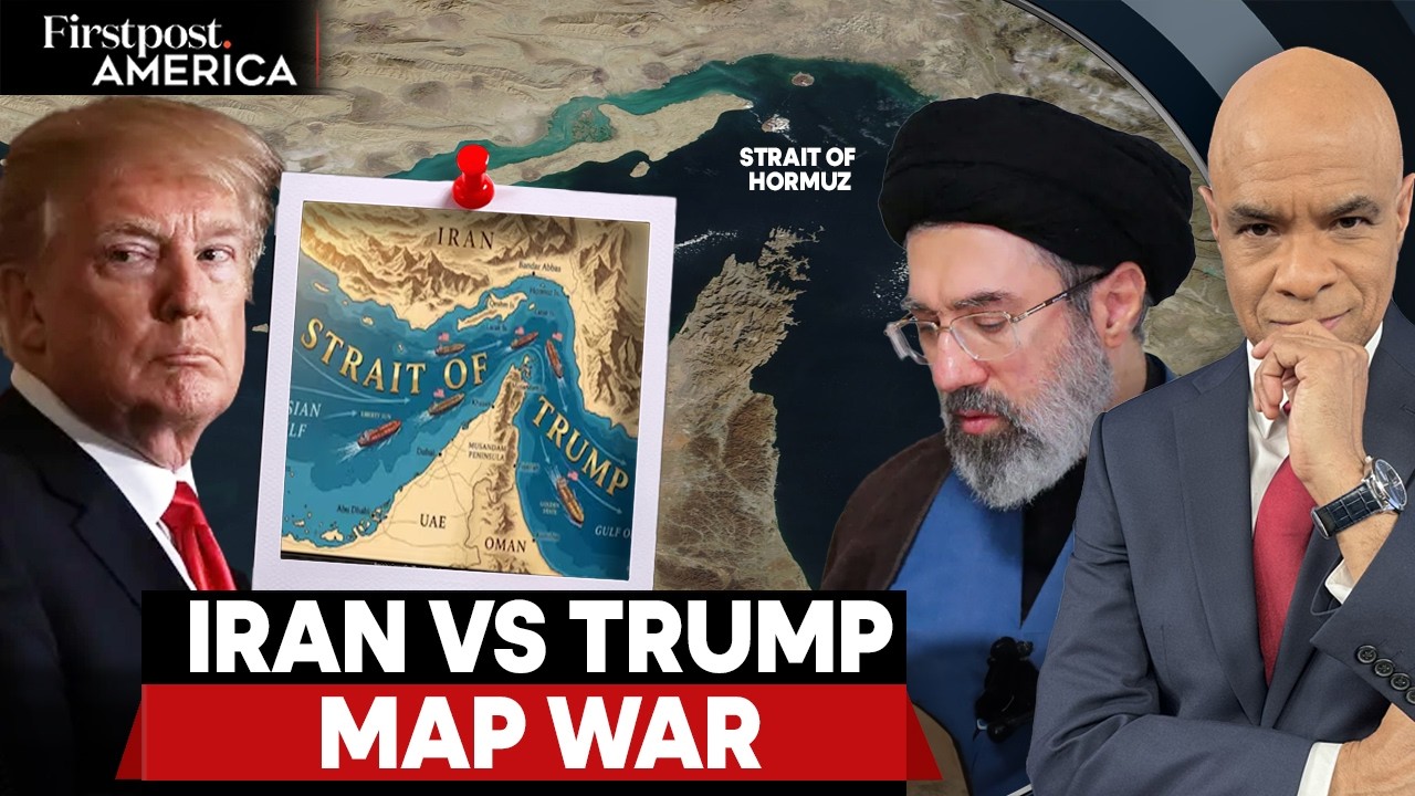 The Map That Iran Published To Counter Trump’s ‘Strait Of Trump’ | Firstpost America | N18G