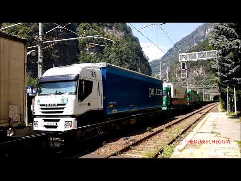 ROLA E EURICITY IN TRANSITO A ISELLE TRASQUERA. (VB) 27 - 6 - 2015.