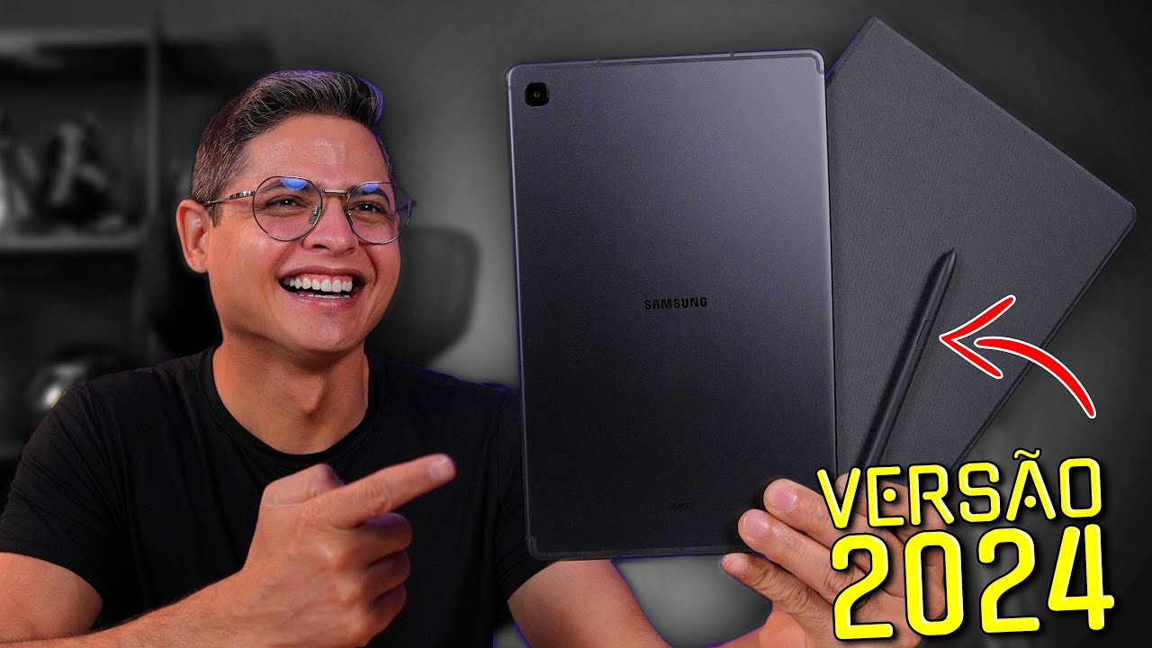 O MELHOR TABLET BARATO DO MOMENTO? Samsung Galaxy Tab S6 Lite 2024! Unboxing e Impressões