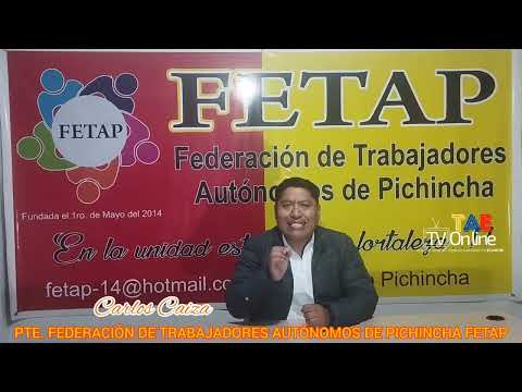 FEDERACIÓN DE TRABAJADORES AUTÓNOMOS DE PICHINCHA FETAP