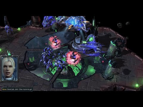 StarCraft 2 WoL Other Enemy Campaign Mission 10b - Ghost of a Chance