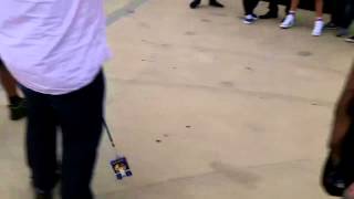 Encontro entre Rafa Giácomo e Foo Fighters no backstage!