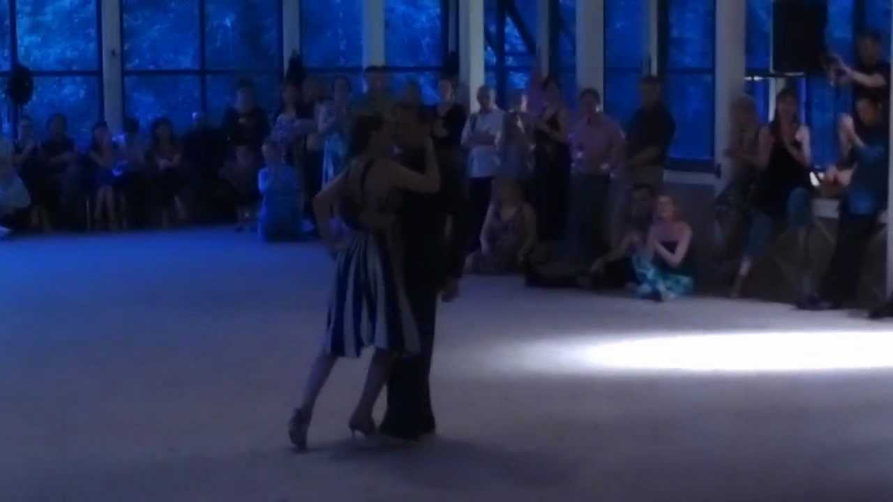 Pasi & Maria Laurén, vals at the Viikinsaari milonga 2012