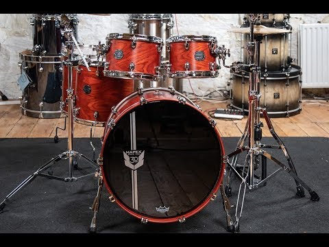 Mapex 30th Anniversary Modern Classic Limited Edition 22x18 10.75 12x8 14x14 16x16 Drums +Snare/Bags image 22
