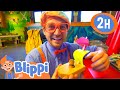Blippi Visits A Science Museum 2 HOURS OF BLIPPI SCIENCE VIDEOS FOR KIDS