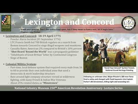 Lunch & Learn: How the U.S. Army Was Born in 1775 🇺🇸 | 250 Years of Infantry History