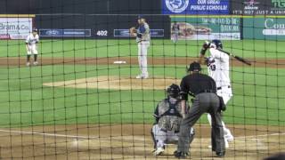 5/26/2017: Tyler Badamo vs. Carlos Guzman (2 RBI H; Guzman injury)