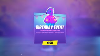 How to Complete 4th Birthday Challenges Quests Guide - Fortnite Chapter 2 Season 8