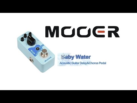 Педаль Chorus/Delay для акустической гитары MOOER BABY WATER - фото 3 - id-p2529997958