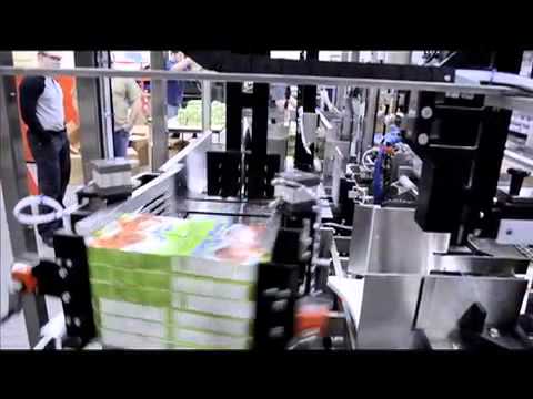 Massman Automation Side Load Case Packer for Cartons.mov