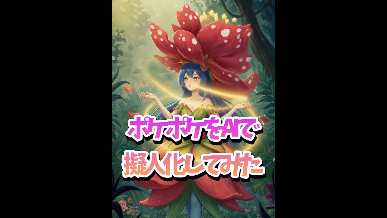 ポケポケをAIで擬人してみた #ポケモン