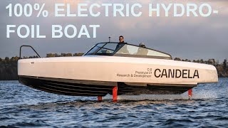 All Electric Hydrofoil Boat! The Candela C 8