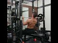 リバースショルダープレス 60kg