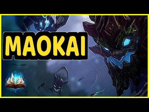 MAOKAI VS NAUTILUS SUPPORT GAMEPLAY CHALLENGER I