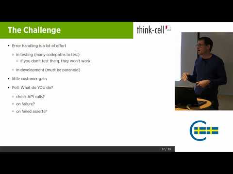 Arno Schödl - A Practical Approach to Error Handling