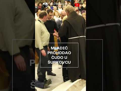 ČUDO U ŠURKOVCU - U molitvi kod o. Ive Pavića mladić prohodao