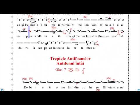 UTRENIA (Glasul 7), Anastasimatar V. Ojog - versiune instrumentală (Melodos)