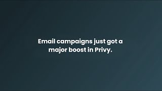 Privy Email Campaign Reporting Updates