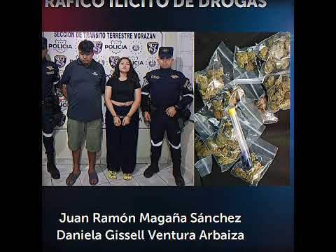 INCAUTAN ESTUPEFACIENTES OCULTA EN TERMO METÁLICO DURANTE CONTROL VEHICULAR EN MORAZÁN